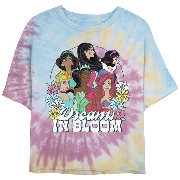Disney's Princesses Juniors' Dreams In Bloom Graphic Tee