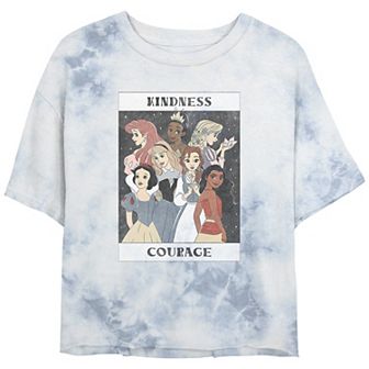 Disney's Princesses Juniors' Kindness And Courage Graphic Tee