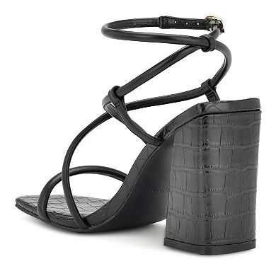 Nine West Yeera Women's Strappy Heeled Dress Sandals