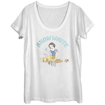 Disney's Snow White Juniors' Woodland Animals Graphic Tee