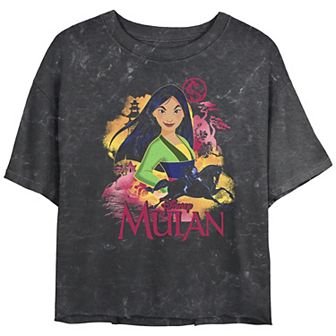 Disney's Princesses Juniors' Landscape Mulan Graphic Tee