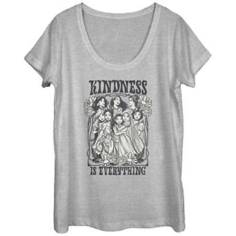 Disney's Princesses Juniors' Kindness Is Everything Graphic Tee