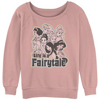 Disney's Princesses Juniors' Life Is A Fairytale Slouchy Graphic Tee