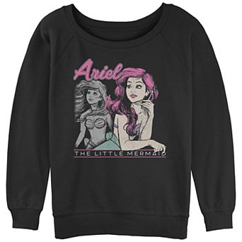 Disney's Little Mermaid Juniors' Nineties Ariel Slouchy Graphic Tee