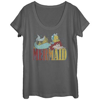 Disney's Princesses Juniors' Mermaid Friends Graphic Tee