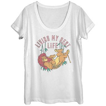 Disney's The Lion King Juniors' Living My Best Life Graphic Tee
