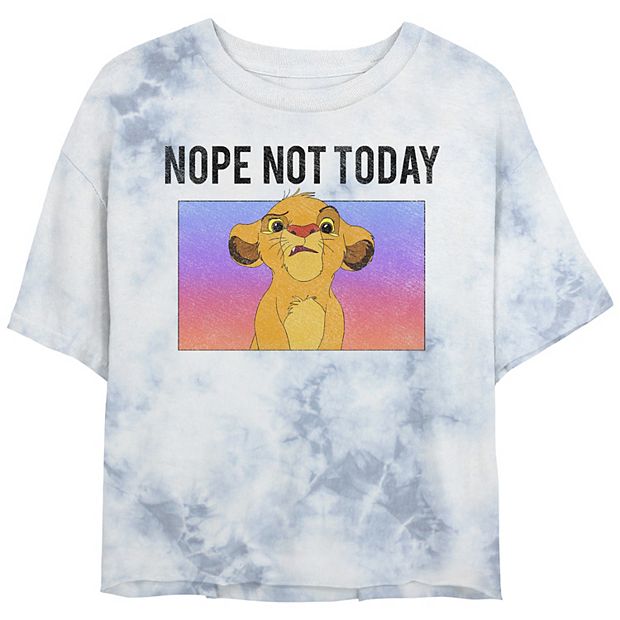 T shirt best sale lion king bershka