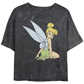 Disney's Peter Pan Juniors' Tinkerbell Smiling Graphic Tee