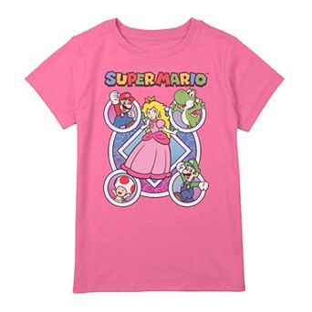Girls 7-16 Nintendo Super Mario Bros Princess Toadstool Graphic Tee