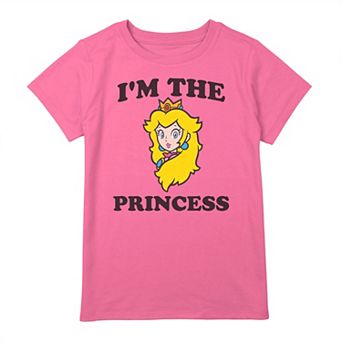 Girls 7-16 Nintendo Lil Peach Princess Graphic Tee