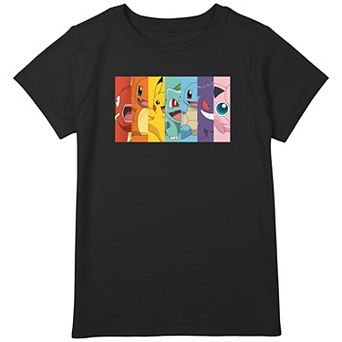 Girls 7-16 Pokemon Poke Rainbow Graphic Tee