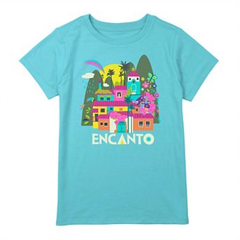Disney's Encanto Girls 7-16 Village Portrait Graphic Tee