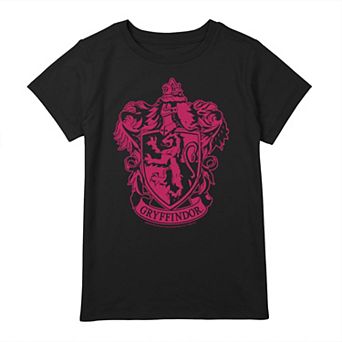 Girls 7-16 Harry Potter Gryffindor Simple House Crest Graphic Tee