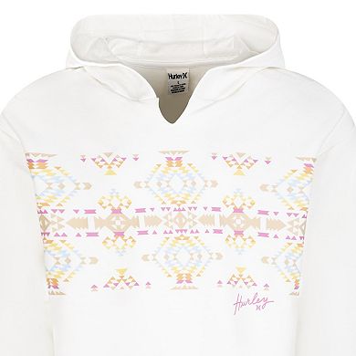 Girls 7-16 Hurley Notched Graphic Hoodie