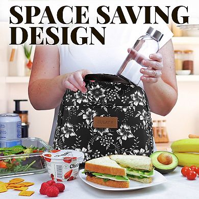 Zulay Kitchen Insulated Lunch Box With Soft Padded Handles