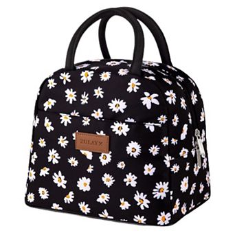 Zulay Kitchen Insulated Lunch Box With Soft Padded Handles