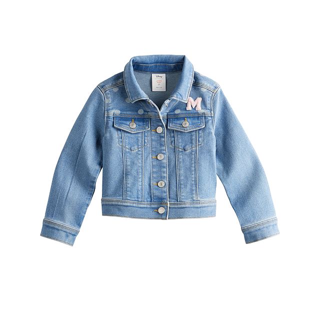 Minnie mouse jean hot sale jacket toddlers