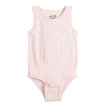 Baby & Toddler Girls Jumping Beans® Adaptive Tank Top Bodysuit