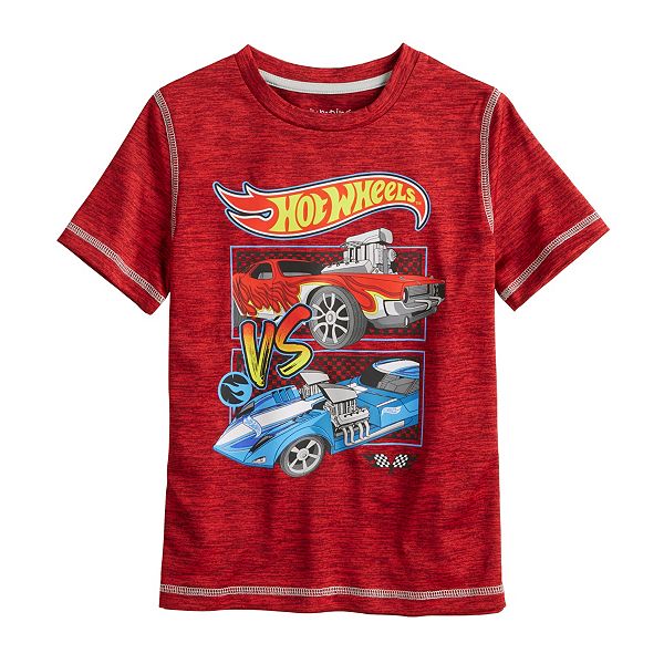 Boys 4-12 Jumping Beans® Hot Wheels Active Tee