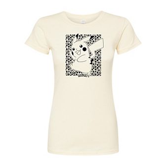 Juniors' Pokémon Pikachu Pattern Fitted Tee