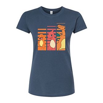 Juniors' Pokémon Charmander Fitted Tee