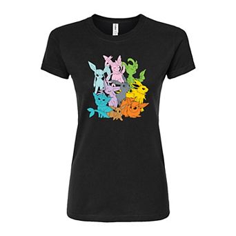 Juniors' Pokémon Eevolutions Fitted Tee