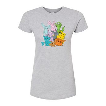 Juniors' Pokémon Eevolutions Fitted Tee