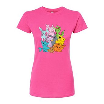 Juniors' Pokémon Eevolutions Fitted Tee
