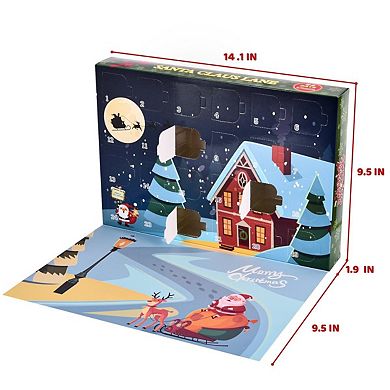 Santa Claus Lane Advent Calendar