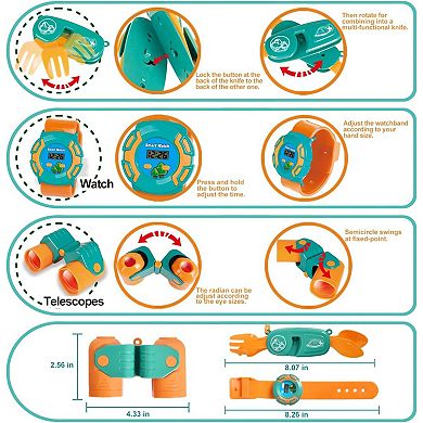 Kids Camping Play Tent, 35 PCS with Accessories