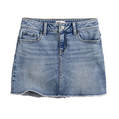 Girls 6-18 SO® Denim Skirt In Regular & Plus Size