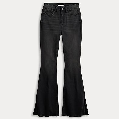 Juniors' SO® High-Rise Flare Jeans