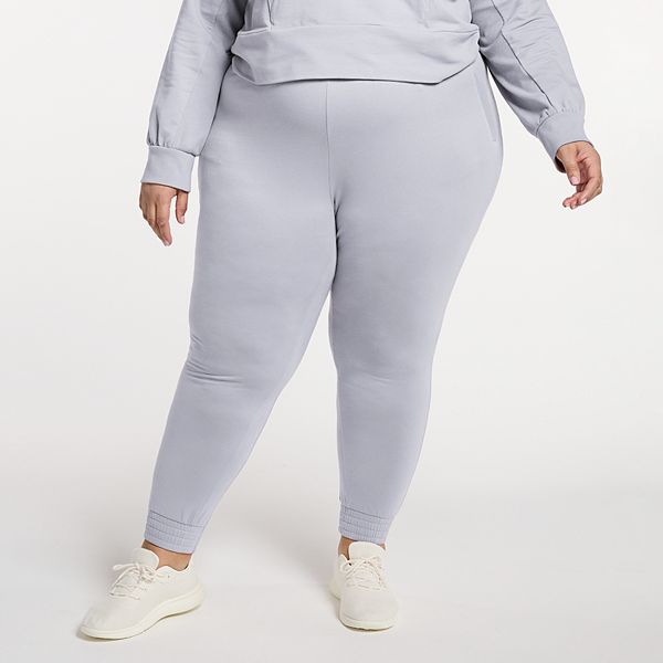 Plus Size FLX Paperbag High-Waisted Sweatpants