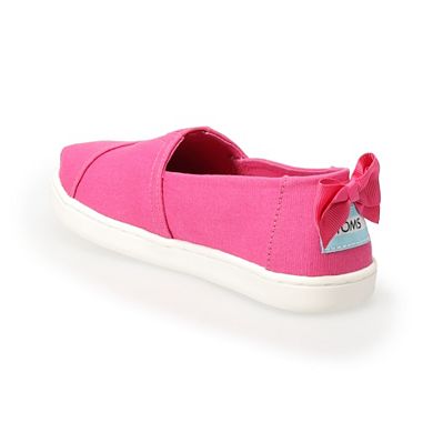 TOMS Toddler Girls' Bow Alpargata Shoes