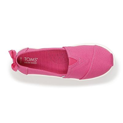 TOMS Toddler Girls' Bow Alpargata Shoes