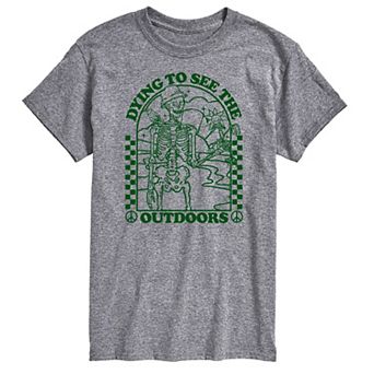 Big & Tall Dying To See Outdoors Tee
