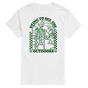 Big & Tall Dying To See Outdoors Tee