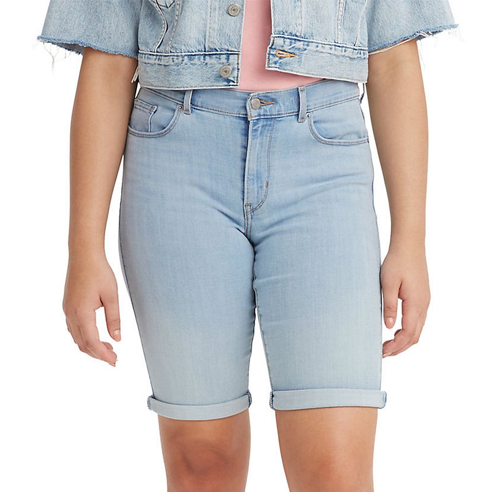 Levi's Women's Denim Bermuda Shorts Blue Size 26