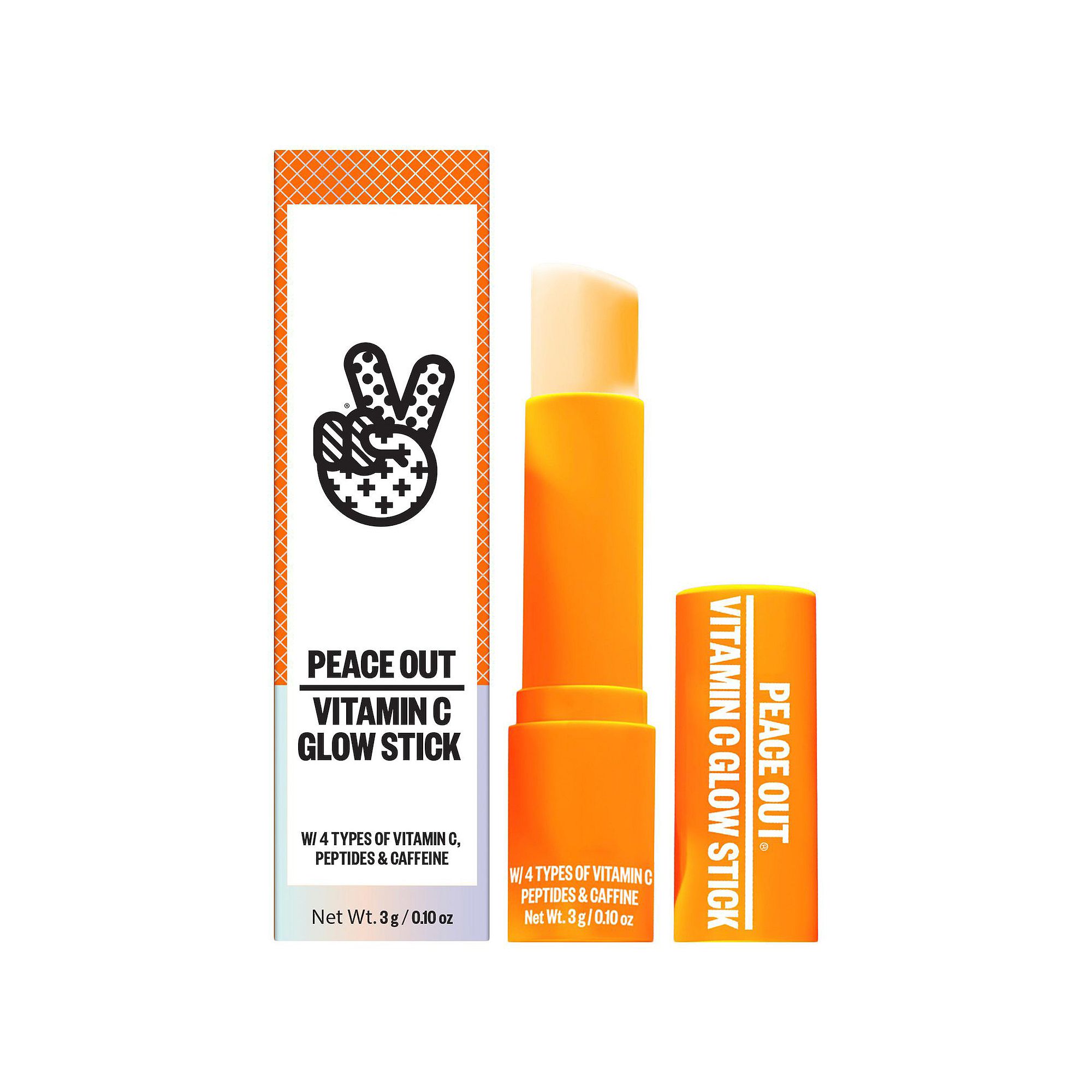 Peace Out 6% Vitamin C Brightening Eye Treatment Glow Stick, Size: 0.13 FL 