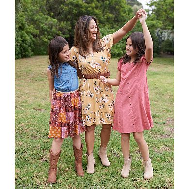Girls 6-20 SO® Button-Up Dress in Regular & Plus Size
