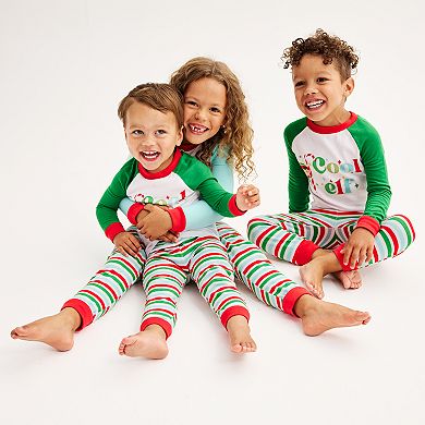 Toddler Jammies For Your Families® Elf Top & Bottoms Pajama Set by Cuddl Duds®