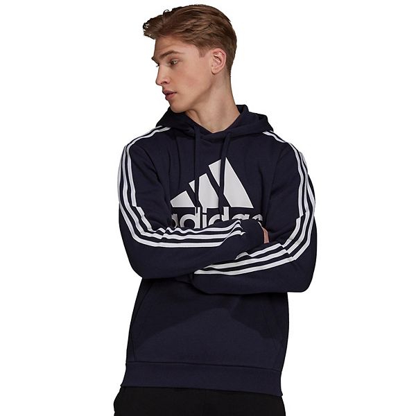 Big & Tall adidas Essential 3Stripes Badge of Sport Hoodie