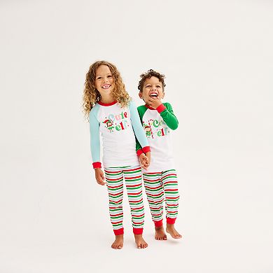 Boys 4-14 Jammies For Your Families® Elf Top & Bottoms Pajama Set by Cuddl Duds®