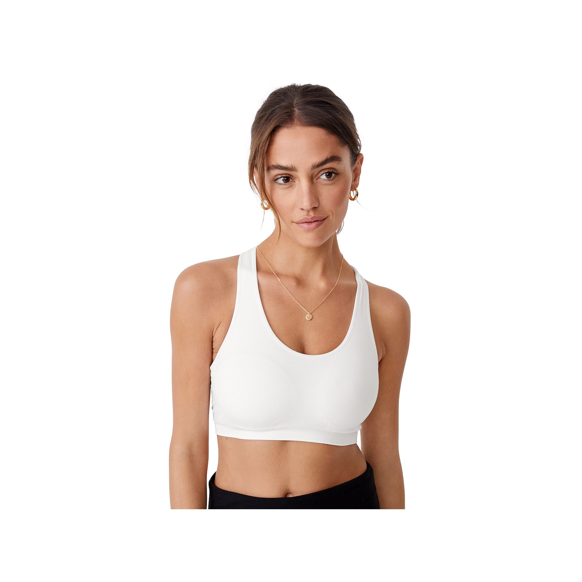 Jockey Sport® Bra: Seamless Medium-Impact Sports Bra 6997, Womens, Size: 