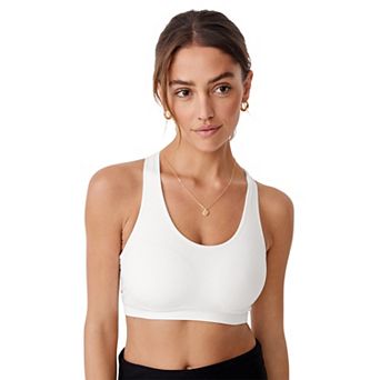 Jockey Sport® Bra: Seamless Medium-Impact Sports Bra 6997