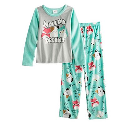 Toddler Summer Pajamas Girls 6-12 Squishmallow Pajama Top Pajama