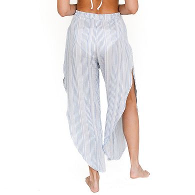 Women's J. Valdi Tulip Cover-Up Swim Pants