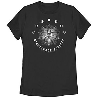 Juniors' Wednesday Nightshade Society Logo Tee