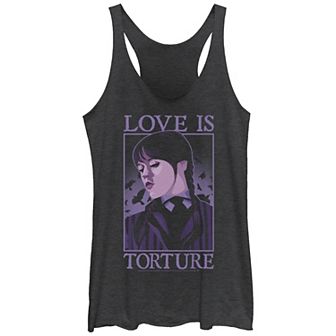 Juniors' Wednesday Love Is Torture Tank Top