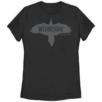 Juniors' Wednesday Raven Tee